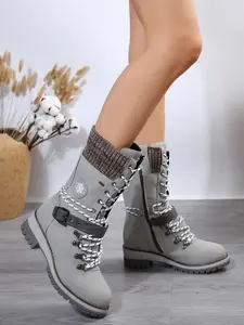 Women's High Heel Chelsea Boots with Mid-Calf Design, PU Leather & Rubber Sole, Stylish for Casual & Formal Wear, Comfortable Footwear, Winter Boot Shoes