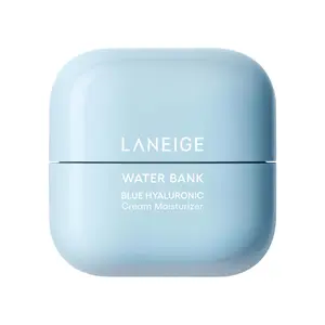 Laneige Water Bank Blue Hyaluronic Cream Moisturizer, Barrier-Boosting & Hydrating Face Cream, Korean Skincare, Infused with Squalane & Ceramide