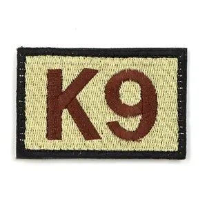 'K9' Hook & Loop Patch For Harness