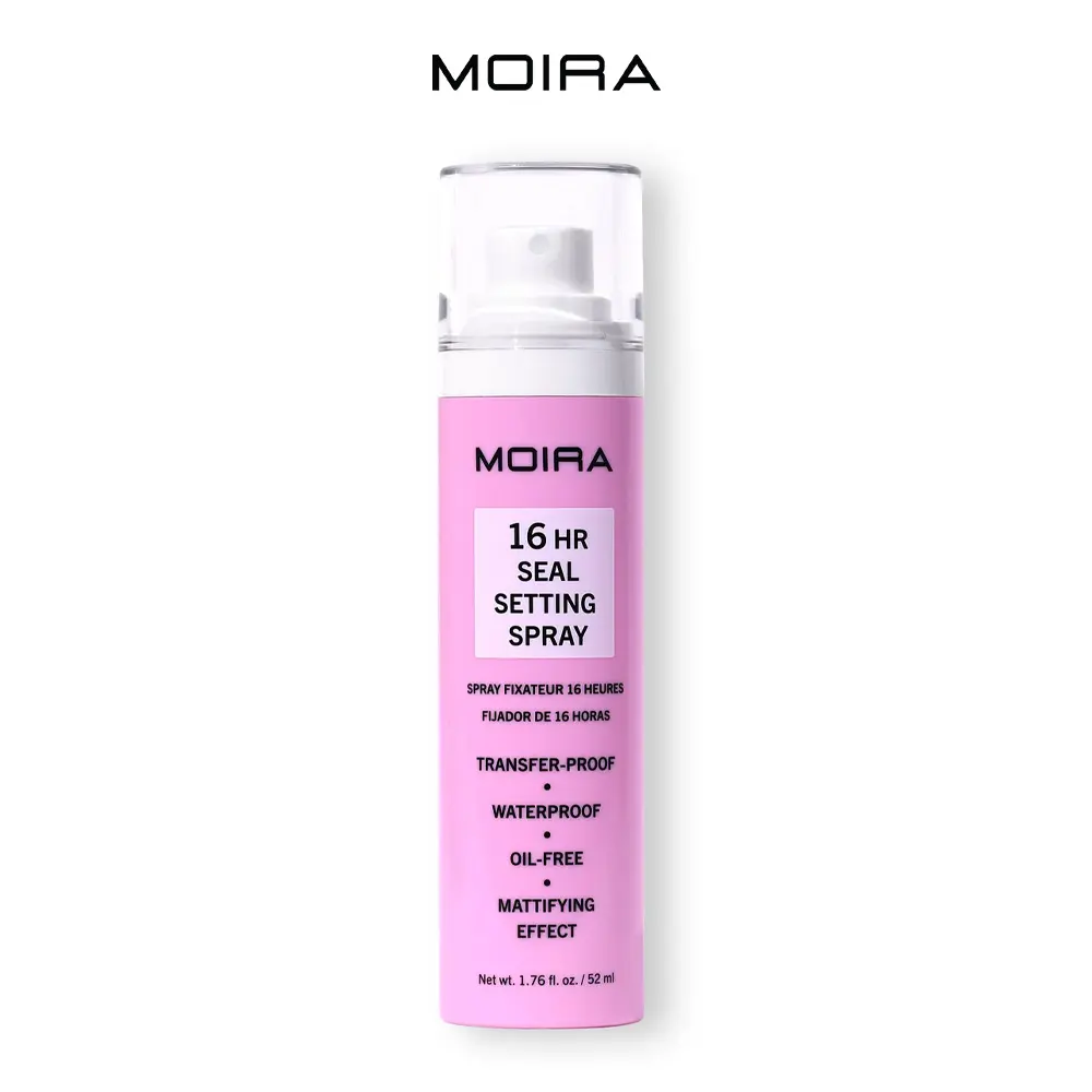 MOIRA | 16HR Seal Setting Spray | Waterproof Matte Long-Lasting Makeup Setting Spray