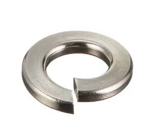 FixtureDisplays® 100PK 0.23" (6mm) Split Lock Spring Washers Screw Gasket Galvanized Steel 18207S-M6-100PK-NF
