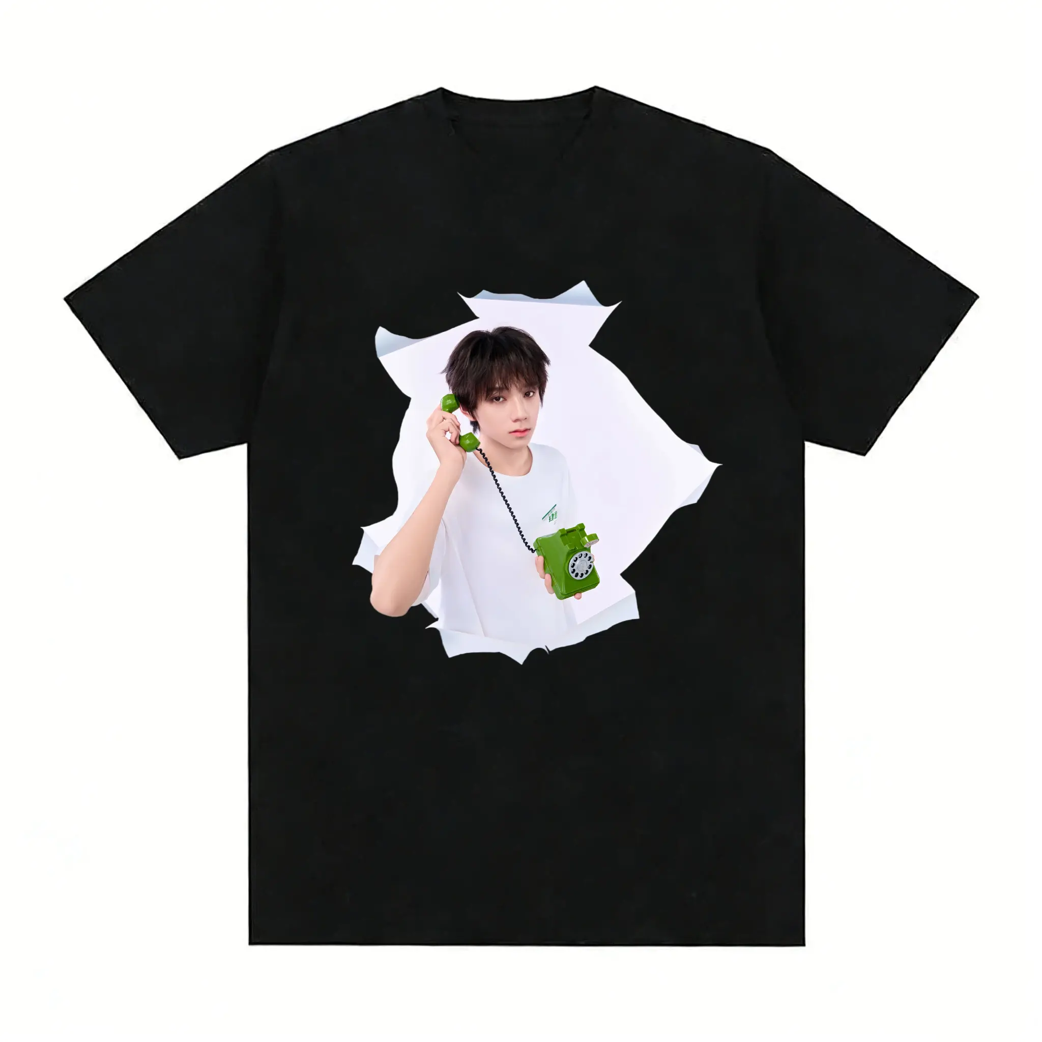 TF Family 4th Generation Unisex Print T-shirt | 100% Cotton | TF4G Wang Lujie | Chen Junming | Zhang Hanrui | Zhang Guiyuan