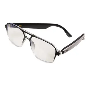 GS10 AI Smart Bluetooth Glasses, Photochromic Sunglasses with UV Protection, Wireless Music & Hands-Free Calling Eyewear for Daily Outdoor Use