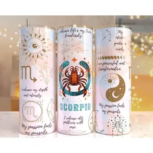 Zodiac Sign 20oz Tumbler Drinkware Flasks