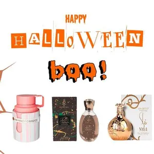 Hallowen Combo Arabiyat Prestige Nyla 3.4Fl.OZ Arabiyat Dubai Choclate 35ml,Armaf Odyessy Candee 3.4Fl.Oz
