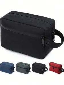 Travel Toiletry Bag, Makeup Organizer, Groomsmen Gift, Unisex Portable Cosmetic Storage, Ideal for Business Trips, Valentine's Day Present, Travel Cosmetic Bags