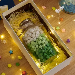 540 Sheets Gradient Color Star Origami Strip, Star Folding Special Paper, Lucky Star Pentagram Handmade DIY, Romantic Surprise, Cute Folding Star Paper Strip, Pentagram Crafts, Star Crafting