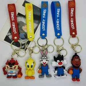 Cartoon Beast Kingdom Basketball Series Keychain, Bag Car Key Chain Accessory, Gift Idea, Fun and Stylish Key Holder
