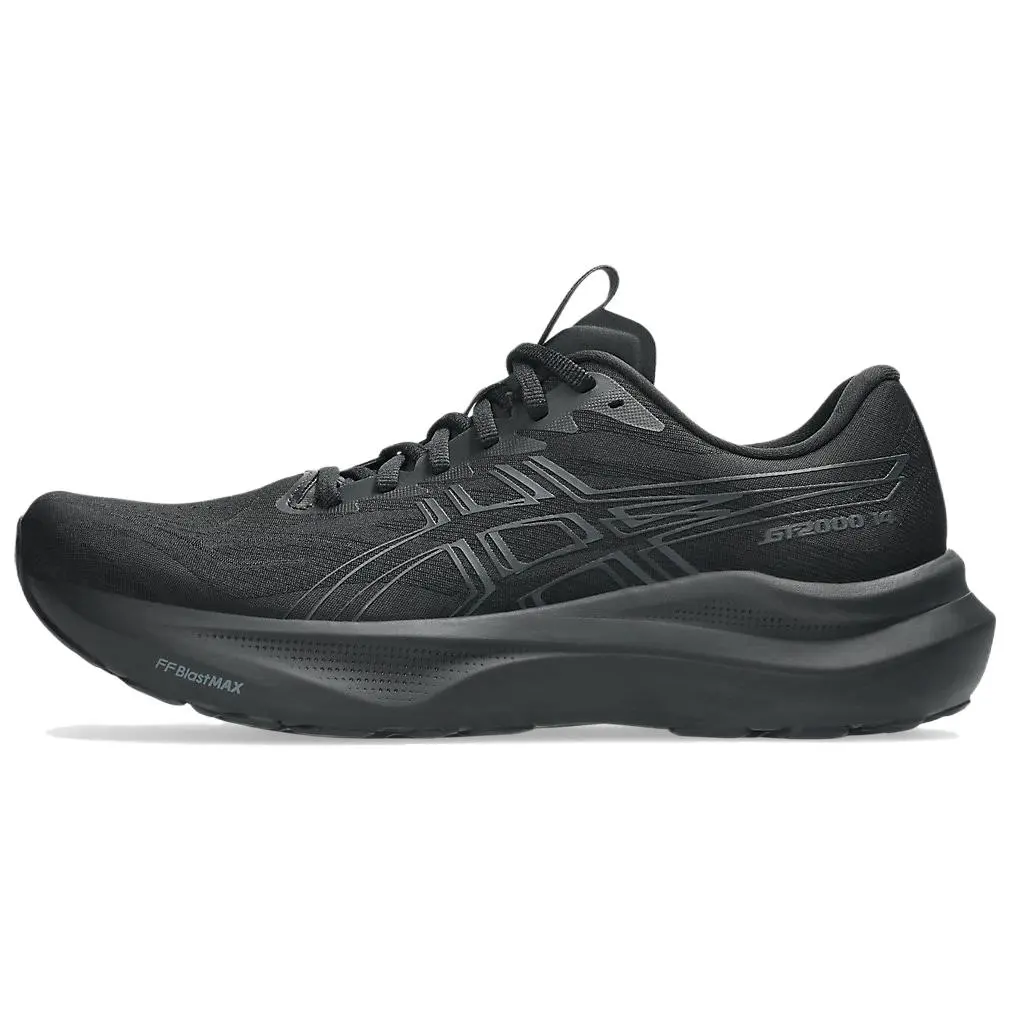 ASICS GT 2000 14 Training Running Shoes Men's Black Gray Versatile Comfort 1011C057-002