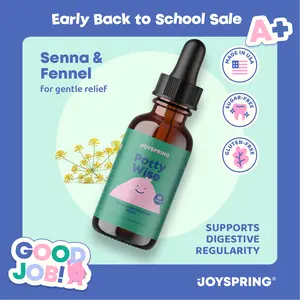 JoySpring Potty Wise Drops – Gentle Herbal Digestive Support Regularity Supplement
