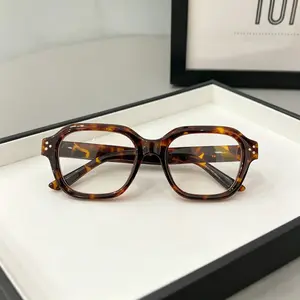 Trendy Unisex Square Glasses, Blue Light Blocking Clear Lens, Lightweight Eyewear for Office, Study & Daily Wear