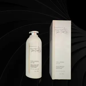 Rayven Skin Care Colloidal Scrub - Gentle Oatmeal Powder for Sensitive Skin, Natural Cleanser & Body Care, Ultra-Sensitive Skin Repair