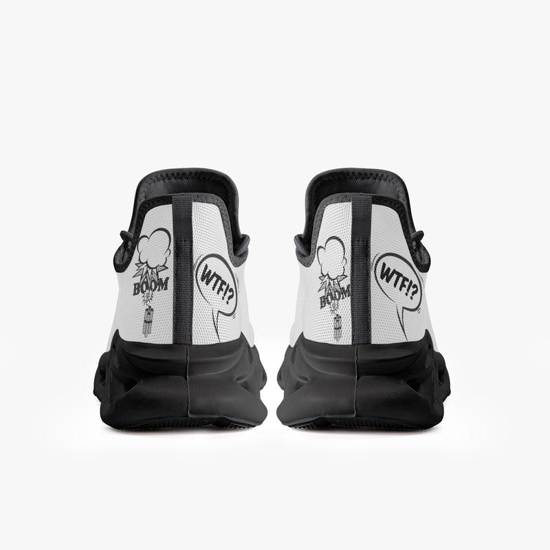 Kamikaze Black/White Z-Stepz - Z-Stepz Design, Versatile Fit, Ideal for Various Activities