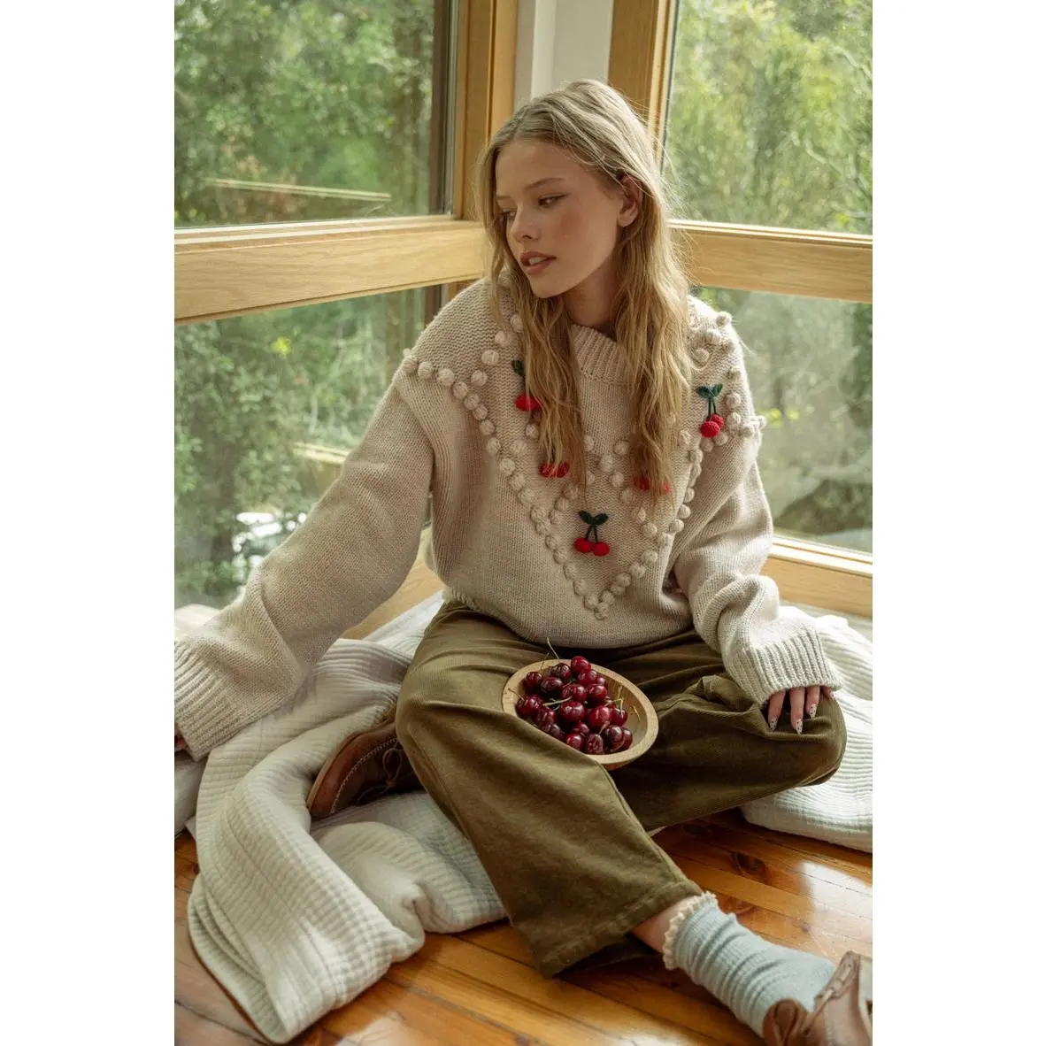 Sweet Cherry Sweater