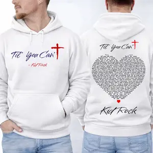 Til you can't Hoodie, Vintage Country Music Shirt, Retro Rock Tee, Praise Jesus T-Shirt For Women, For Men, Fashion Cotton, Full Sizes, MADE IN USA