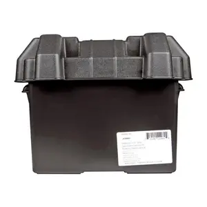 212 MAIN Series 24 Battery Box Holder, 10.5x7.25x10 in, Acid Proof, with Hold Down Strap (Seachoice 22060)