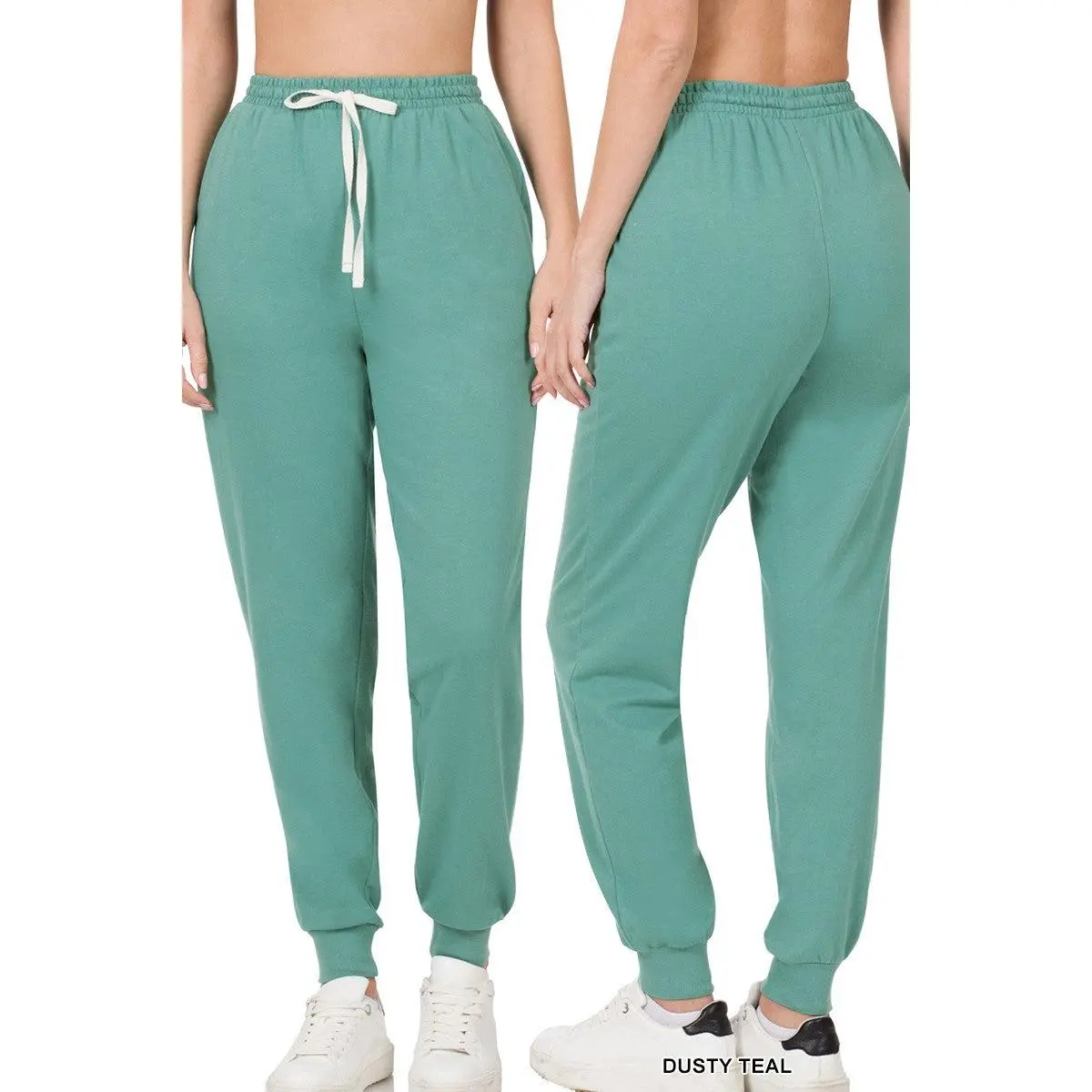 Zenana French Terry Drawstring Joggers Zenana French Terry Drawstring Joggers