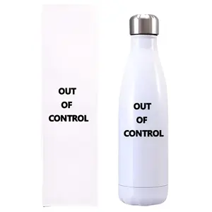 OUT OF CONTROL BOTTLE - Original Design, Non-Standard Size, Ideal for Beverages Drink Containers