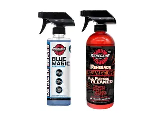 Renegade Products | Savage Magic Bundle – Tire Shine + APC Cleaner Kit | High-Gloss Tire Dressing & All-Purpose Interior/Exterior Cleaner