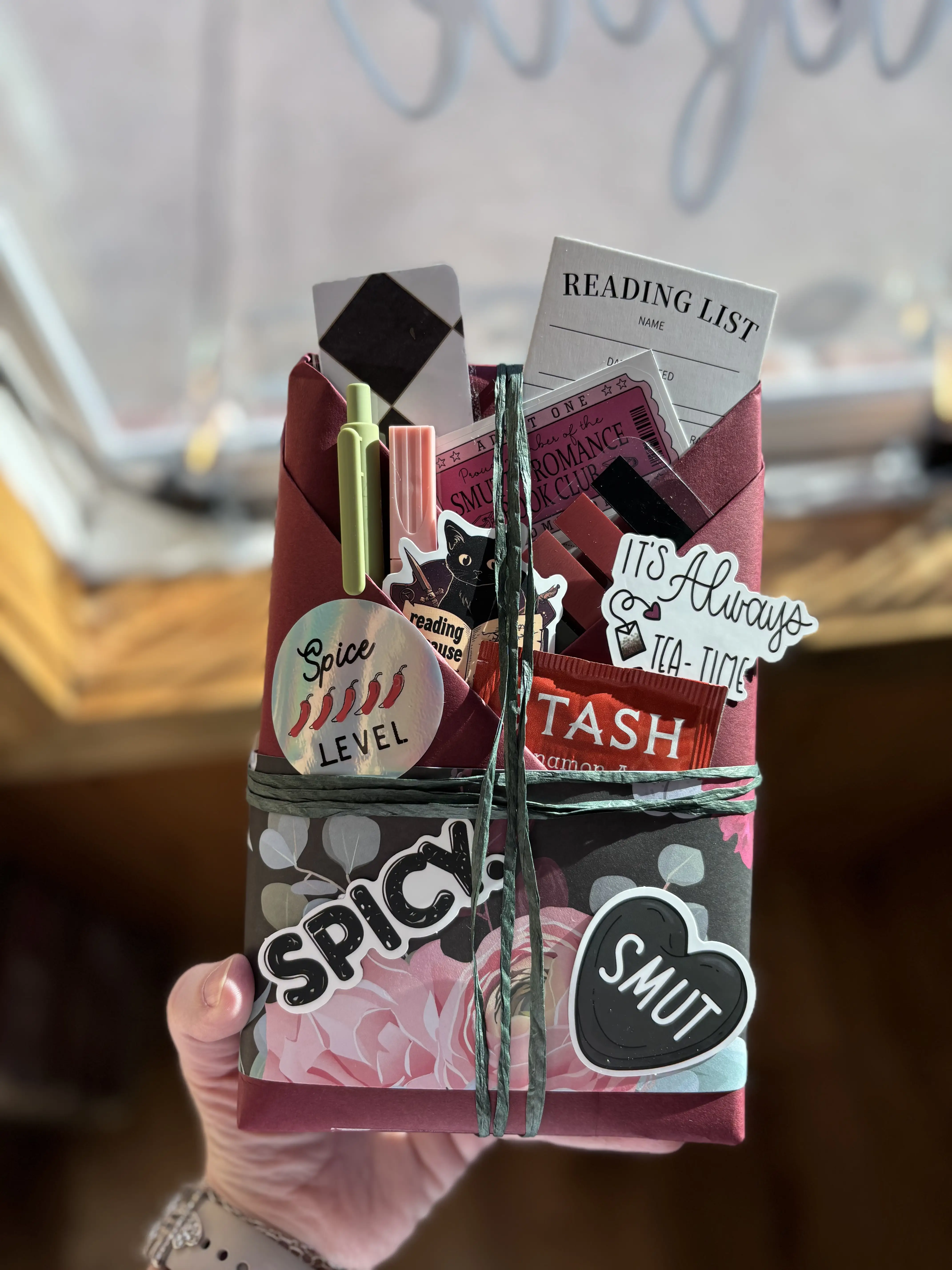 Dark Romance Blind Date with a book- book lover gift