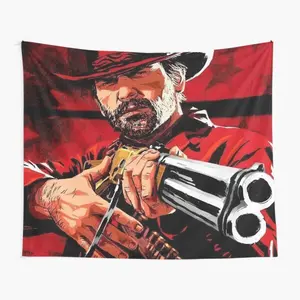 Game Red Dead 2 Merch Tapestry Dorm Room Decor Fun Wyatt Flags Poster Indoor And Outdoor Decor Wall Aesthetic Art Home Decor Flag Merch Gift. Decorative Light
