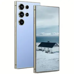 S25 Ultra Unlocked 5G Android 14 Smartphone.12GB+512GB,6.99" HD Display,68MP+108MPCam,7800mAh, Dual Card, Built-in Pen, FaceUnlock, , Case & Protector