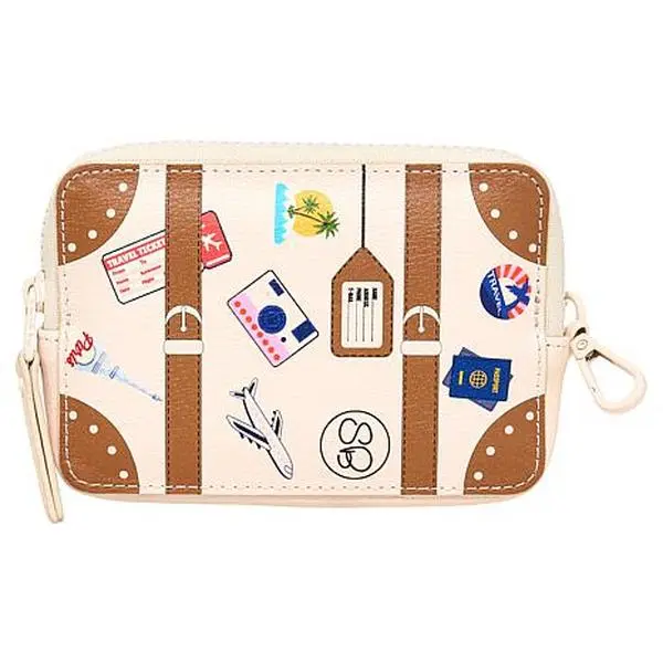 Samantha Brown Zip-Around Luggage Bag Charm