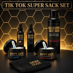 TikTok Super Sack Set, Men's Grooming Set