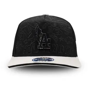 Hat LA Mexicans Full Embroidery Black