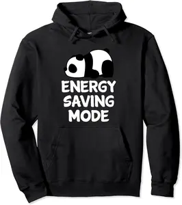 Cute Nope Panda Bear Lover Funny Not Lazy Energy Saving Mode Pullover Hoodie - Doloresmart Shop 33B09H3HCCDT