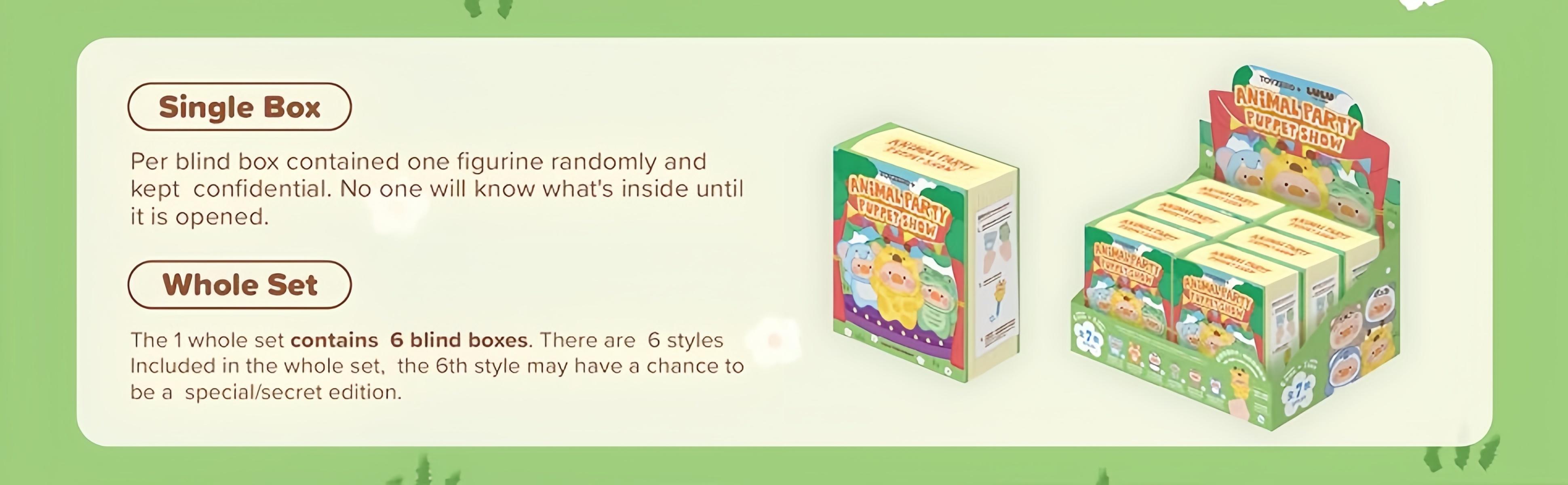 Lulu Piglet Series Dolls Actor Performance Series Fur Keychain Doll Finger Puppet Toy Cute Animal Secret Box Collection Decoration Item Birthday Gift Single