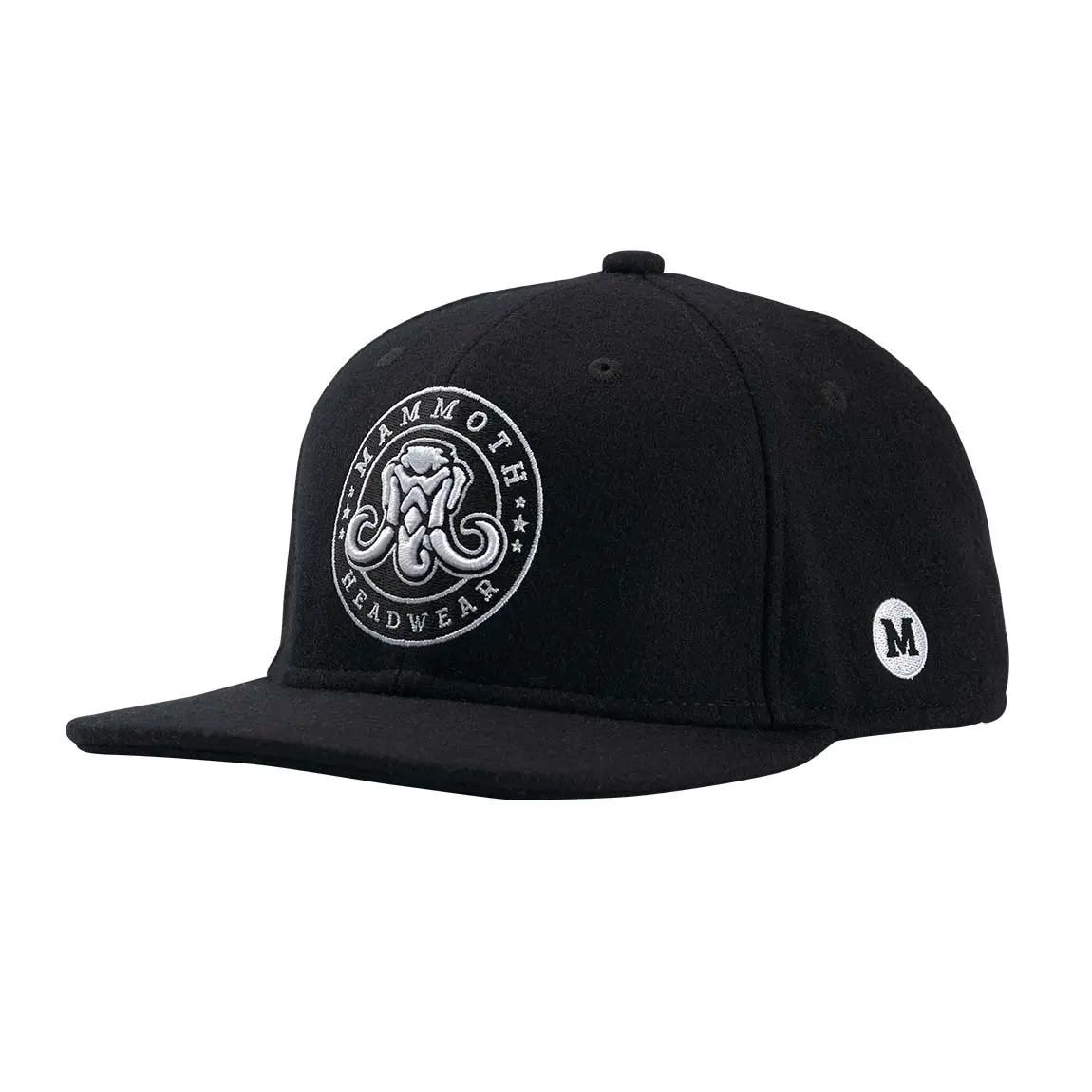 Wool SnapBack - Black Wool SnapBack - Black