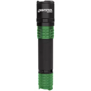 Bayco  Green USB Rechargeable Tactical Flashlight with Holster
