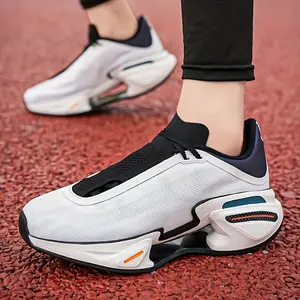 LISM High Quality Rubber MD Sole Microfiber Athleisure Shoes Men's Shoes Running Shoes Platform Sole Booster Shoes