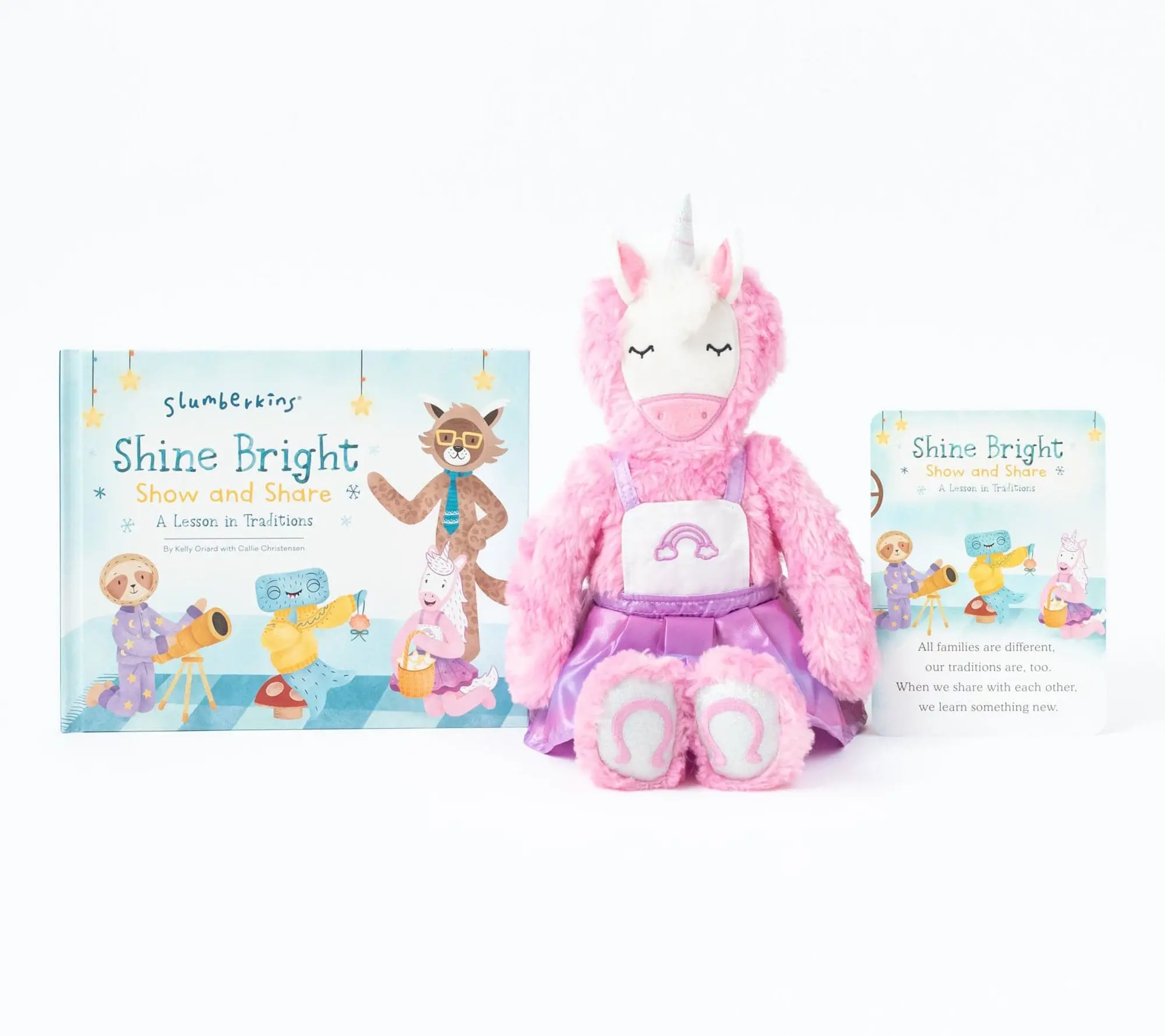 Slumberkins Sparkle and Shine Unicorn Holiday Season Set Slumberkins Sparkle and Shine Unicorn Holiday Season Set
