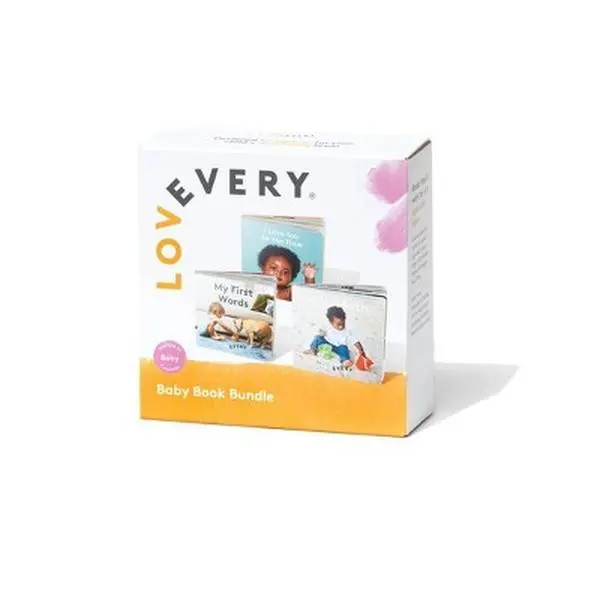 Lovevery Book Bundle Set - I Love You All the Time / My First Words / Baby Math