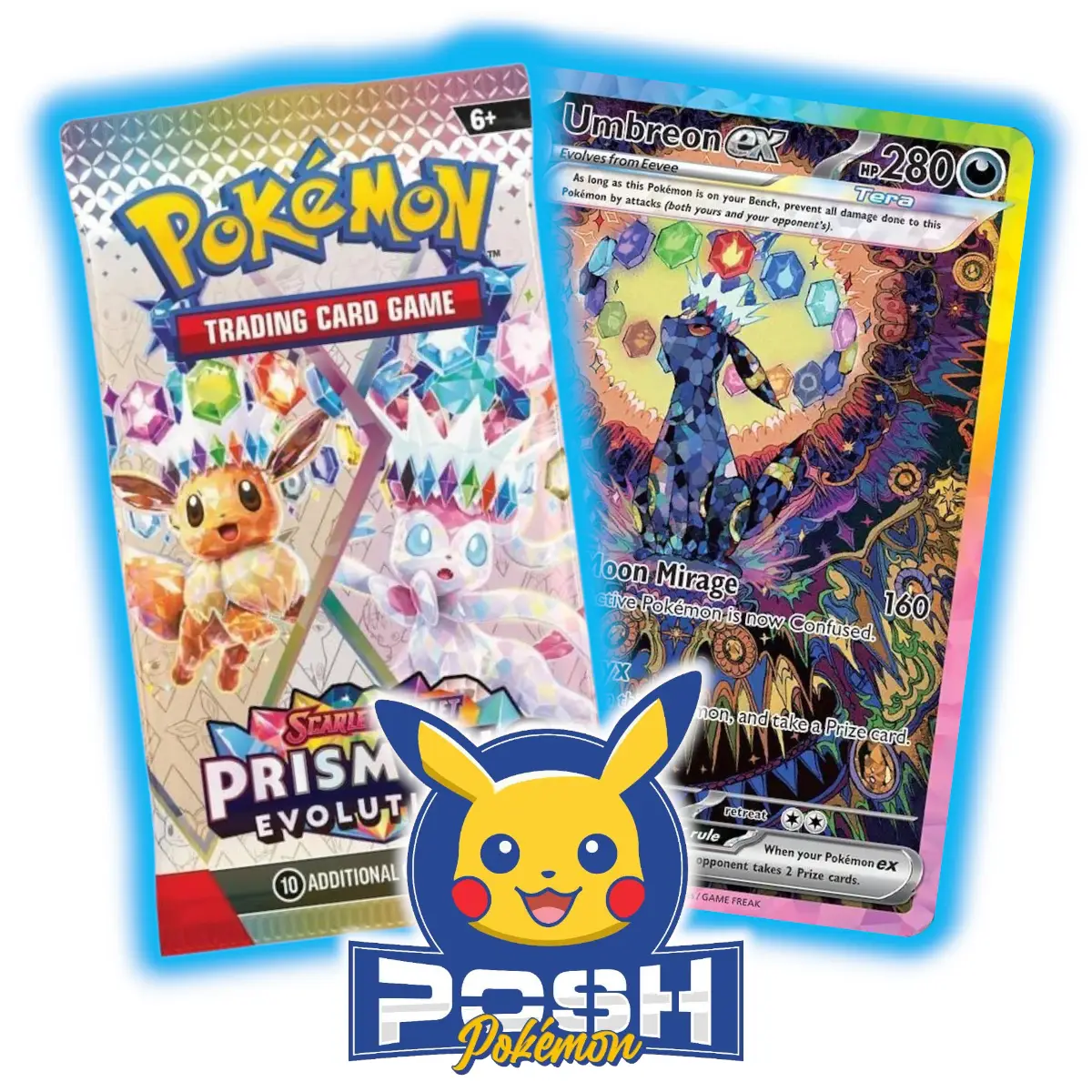 Pokemon Prismatic Evolutions Booster Pack