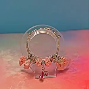 Princess Bow Charm Bracelet