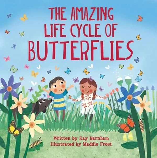 USED Book - The Amazing Life Cycle of Butterflies by Barnham, Kay (Hardcover) - english
