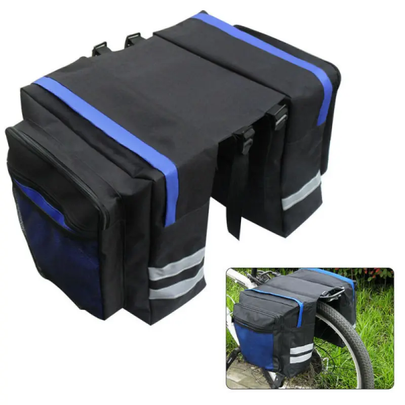 Bike Rear Storage Bag Bicycle Back Rack Pouches Bike Saddle Bag Valentines Gifts Birthday Gift Father'S Day Gift