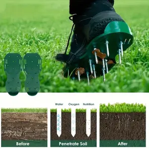 Garden Lawn Aerator Shoe, Garden Courtyard Seeder, Loam Nail Tool, Lawn Aerator Shoe Pin, Gardening Tools for Soil Preparation