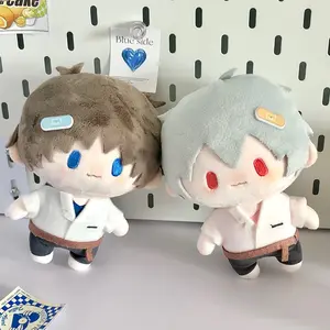 15cm NEON GENESIS EVANGELION Kawaii Figure EVA Plush Toys Ikari Shinji Nagisa Kaworu Cartoon Stuffed Plushie Character Doll Gift