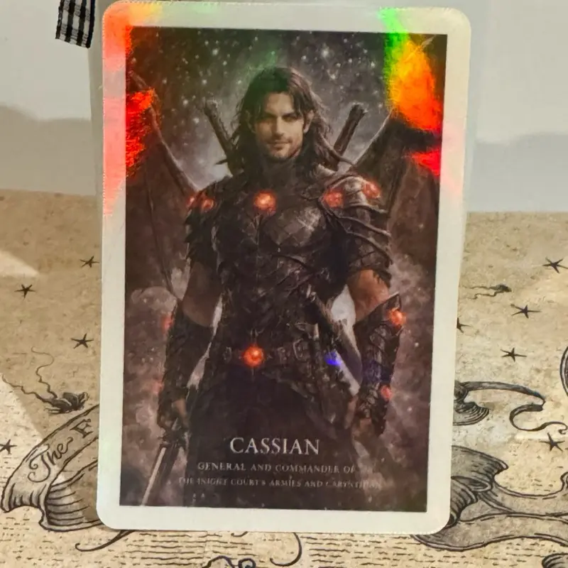 Cassian Night Court card Stickers  Velaris energy, always.
