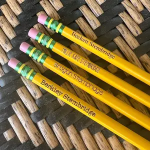 Engraved Ticonderoga Pencils