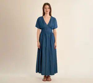 Molly Bracken Maxi Denim Dress