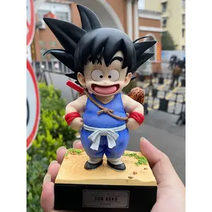 17cm Dragon Ball Anime Figure Infinite Z Warrior Series Childhood Son Goku Figurine Model Anime Toys Collection Christmas Gift