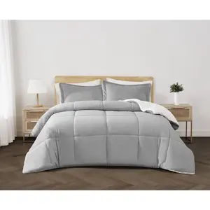 Cannon Carved Faux Fur King 3-Piece Comforter Set