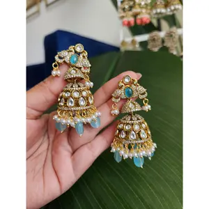 Victorian polki earrings