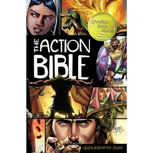USED-The Action Bible: God's Redemptive Story (Hardcover)