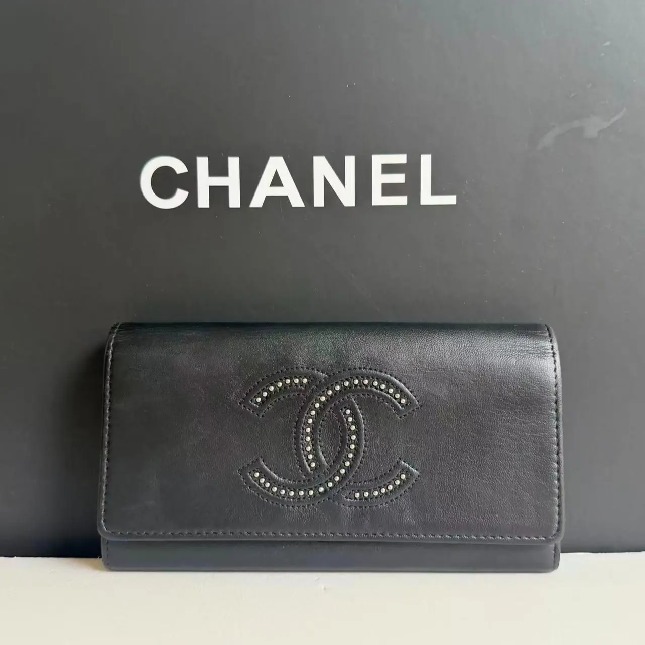 Pre-owned CHANEL Dot Purse CC225